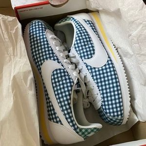 Checkered Nike Classic Cortez QS, Women, Size 7